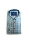 Daniel Grahame Gingham Short Sleeve Shirt, Blue