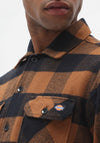 Dickies Sacramento Shirt, Brown & Black