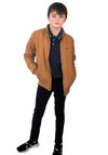 Diesel Boy Noel Long Sleeve Jacket, Sand
