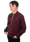 Diesel Boy Dunmore Long Sleeve Jacket, Burgundy