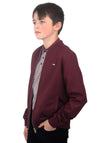 Diesel Boy Dunmore Long Sleeve Jacket, Burgundy