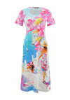 Dolcezza All-Over Floral Print Dress, Multi