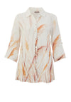 Dolcezza Reeds by the Shore Linen Shirt, Cream