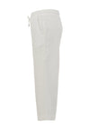 Dolcezza Linen Casual Linen Trousers, White