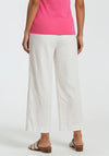 Dolcezza Linen Casual Linen Trousers, White