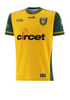 O’Neills Donegal GAA Adults Player Fit Home Jersey, Amber & Green