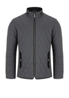 Douglas Hardy Diamond Quilt Jacket, Grey