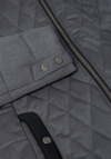 Douglas Hardy Diamond Quilt Jacket, Grey