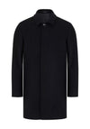 Douglas Hemsworth Tailored Overcoat, Black