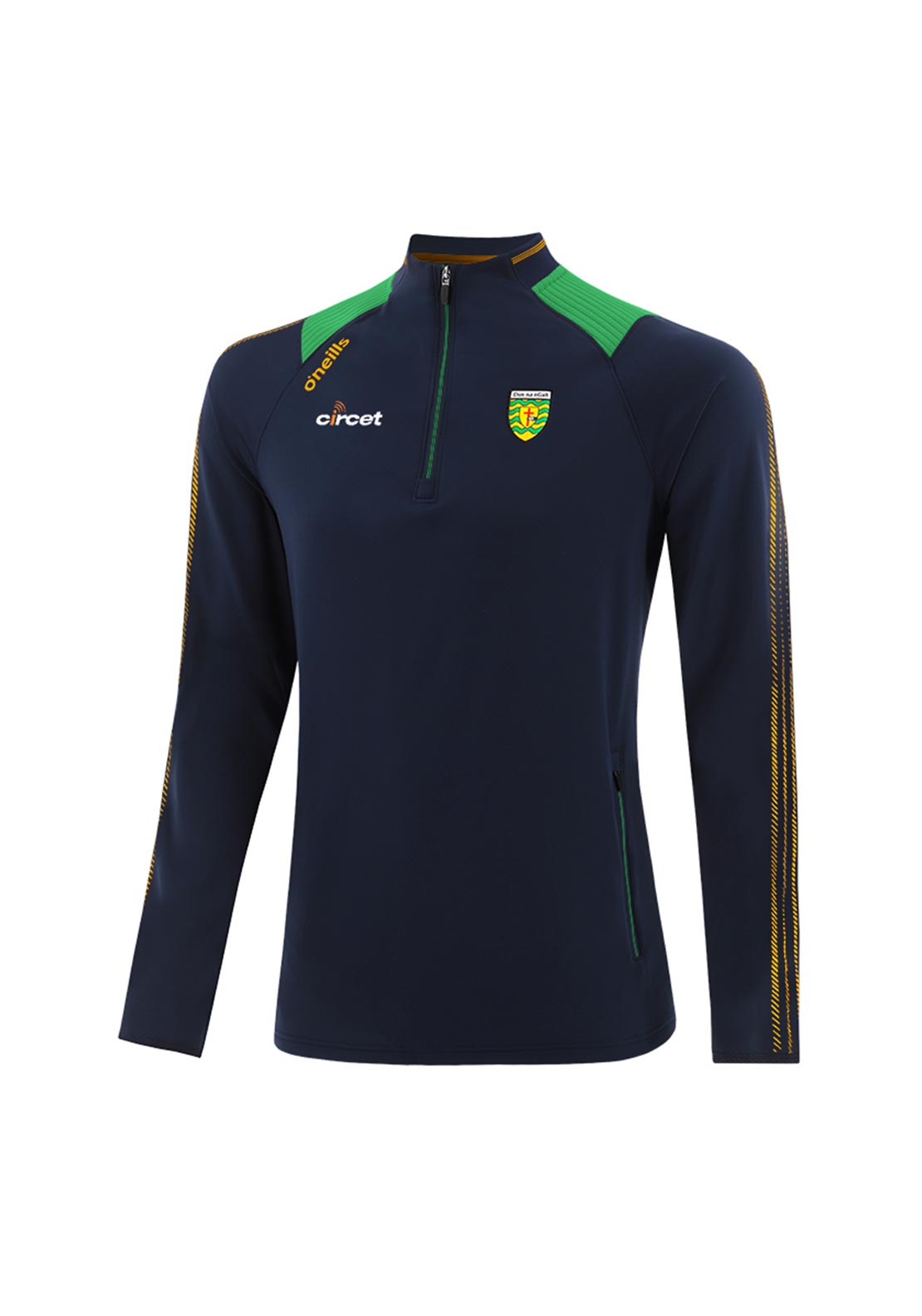 O’Neills Boys Donegal GAA Dynamo Half Zip Top, Navy