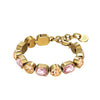 Dyrberg/Kern Alaya Bracelet, Pink & Gold