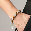 Dyrberg/Kern Alaya Bracelet, Yellow & Gold