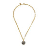 Dyrberg/Kern Amara Necklace, Black & Gold