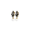 Dyrberg/Kern Balete Earrings, Gold & Black
