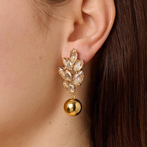 Dyrberg/Kern Balete Earrings, Gold