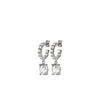 Dyrberg/Kern Barbara Drop Earrings, Silver