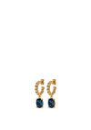 Dyrberg/Kern Barbara Drop Earrings, Blue & Gold