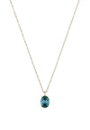 Dyrberg/Kern Barga Necklace, Royal Blue & Silver