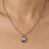 Dyrberg/Kern Barga Necklace, Grey & Silver