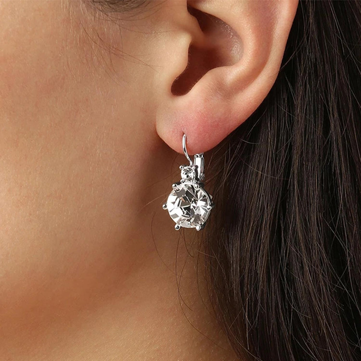 Dyrberg/Kern Begonia Earrings, Silver