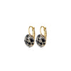 Dyrberg/Kern Blost Earrings, Black & Gold
