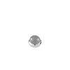 Dyrberg/Kern Bud Ring Topper, Silver & Grey