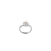 Dyrberg/Kern Bud Pearl Ring Topper, Silver