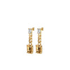 Dyrberg/Kern Calla Chain Link Drop Earrings, Gold