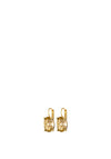Dyrberg/Kern Chantal French Hook Earrings, Peach & Gold