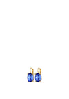 Dyrberg/Kern Chantal French Hook Earrings, Sapphire & Gold