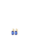 Dyrberg/Kern Chantal French Hook Earrings, Sapphire & Gold