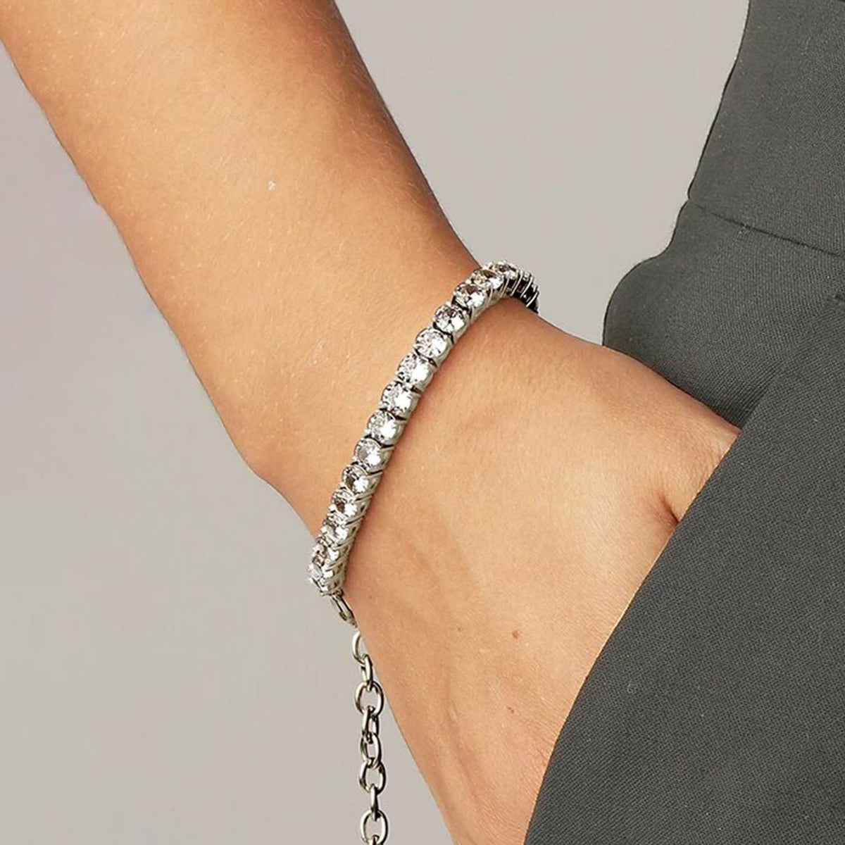 Dyrberg/Kern Cobra Bracelet, Silver
