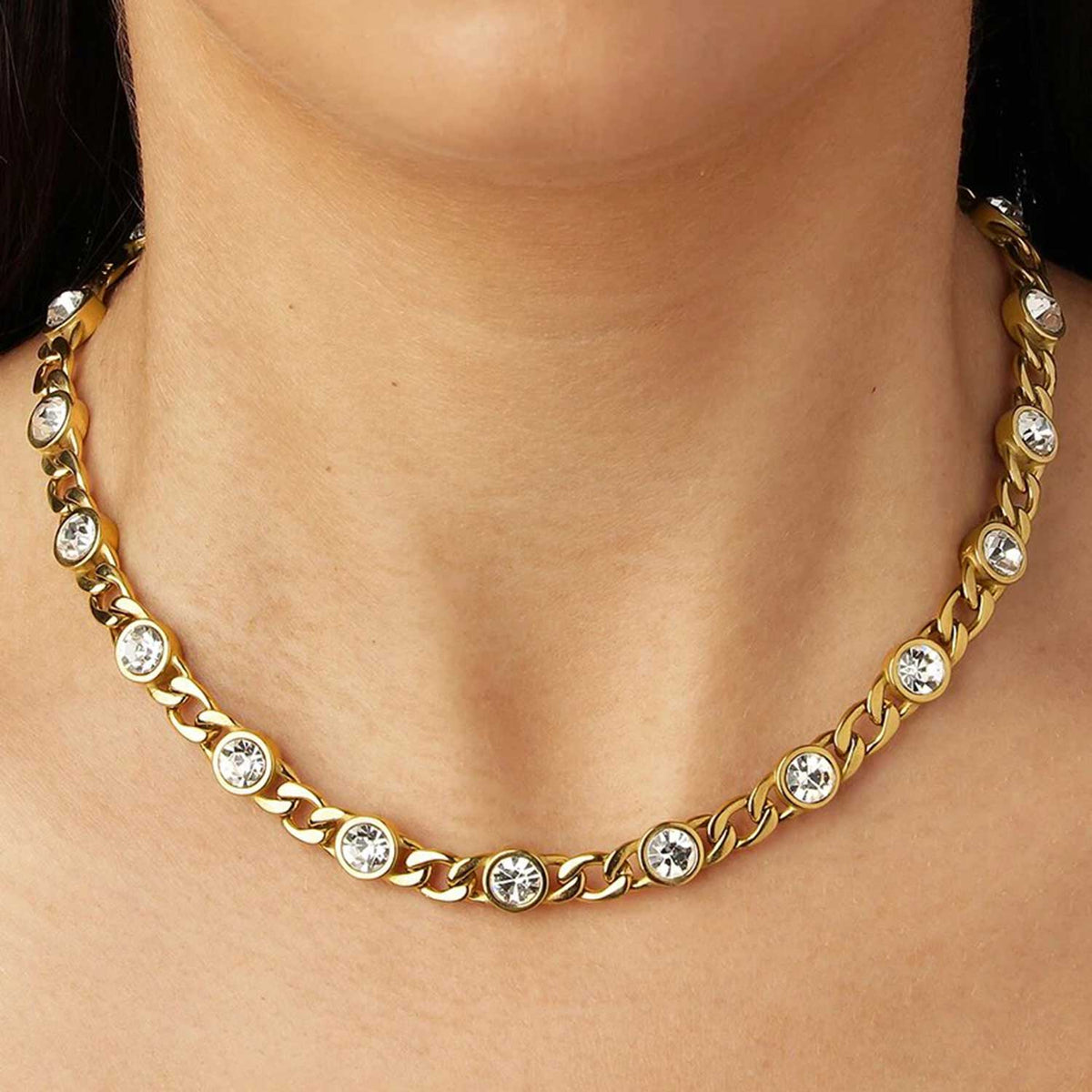 Dyrberg/Kern Collana Necklace, Gold