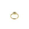 Dyrberg/Kern Compliments Ring 6 Crystal Ring, Gold Size II