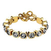 Dyrberg/Kern Conian Bracelet, Gold & Grey