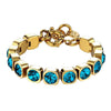 Dyrberg/Kern Conian Bracelet, Turquoise & Gold