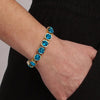 Dyrberg/Kern Conian Bracelet, Turquoise & Gold
