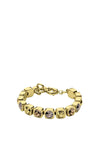 Dyrberg/Kern Conian Bracelet, Peach & Gold