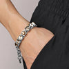 Dyrberg/Kern Conian Bracelet, Sand & Silver
