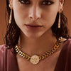 Dyrberg/Kern Cosma Necklace, Golden