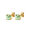 Dyrberg/Kern Daze Earrings, Light Green & Gold