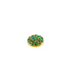 Dyrberg/Kern Delight Emerald Ring Topper, Gold