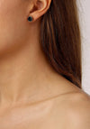 Dyrberg/Kern Dia Earrings, Gold & Black