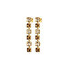 Dyrberg/Kern Echo Pearl Earrings, Golden