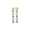 Dyrberg/Kern Echo Pearl Earrings, Gold