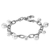 Dyrberg/Kern Elena Pearl Bracelet, Silver