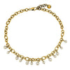 Dyrberg/Kern Elena Pearl Necklace, Gold