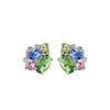 Dyrberg/Kern Emma Earrings, Silver & Pastel Multi