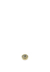 Dyrberg/Kern Emotion Crystal Ring Topper, Gold & Grey