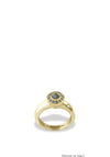 Dyrberg/Kern Emotion Crystal Ring Topper, Gold & Grey